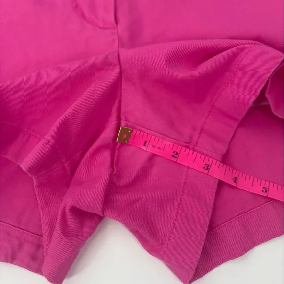 J.Crew Women's Hot Pink Chino Shorts- Sz 8 - Picture 6 of 6